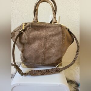 Low start Alexander Wang Brown Suede Tote